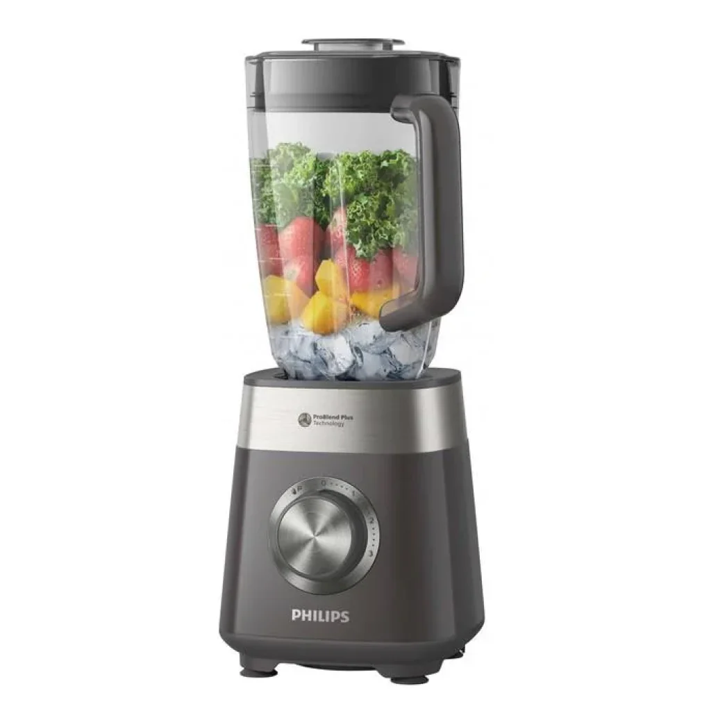 Блендер Philips стаціонарний Series 5000, 1000Вт, чаша-2000мл, сірий, HR3020/20 UA
